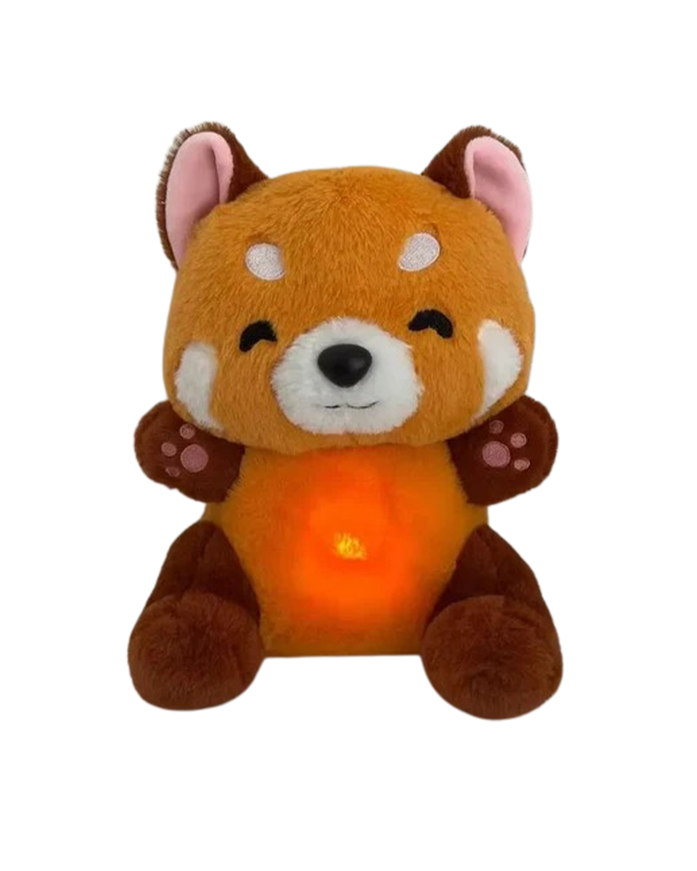 Red Panda Plush with Calming Breathing Motion – Soft & Comforting Companion